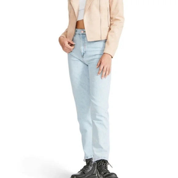 NWT BB Dakota by Steve Madden Ladies Vegan Suede Moto Jacket - Picture 9 of 15